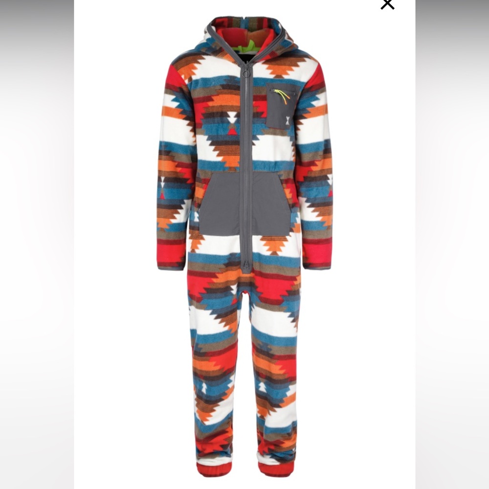 Aztec Fleece Jumpsuit - XS - NWOT